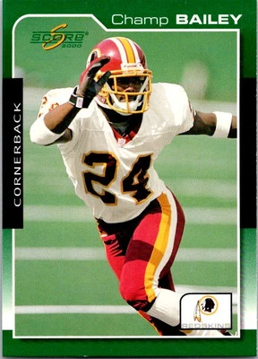 2000 Score #216 Champ Bailey football card 5AAAA - Image 1 of 2