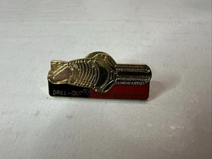 Schwarz/rot goldfarbene Drill-Out Power Extractor Anstecknadel, seltenes Werkzeug Sammlerstück! - Bild 1 von 5