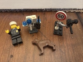 LEGO City: Police Officer (5612) 100% Complete with Instructions No Box Vintage