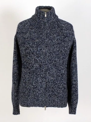 Brunello Cucinelli Wool / Cashmere Thick Full Zip Sweater - L/XL - $3895 Retail - Image 1 of 4