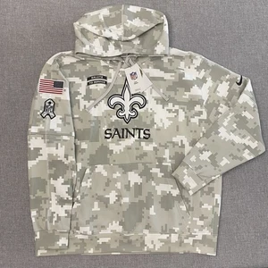 Nike Salute To Service New Orleans Saints Arctic Camo Herren 2XL Hoodie Neu - Bild 1 von 12