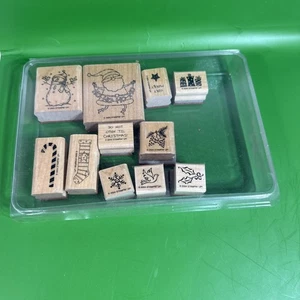 Stampin' Up Holdiay Series - set of 11 stamps - Vintage 2004 LN Condition - Picture 1 of 6