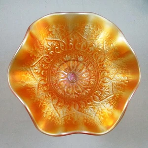 NORTHWOOD HERZEN & BLUMEN RINGELBLUME KARNEVAL GLAS KOMPOTT - Bild 1 von 4