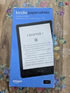 New Amazon Kindle Paperwhite Signature Edition 11th Gen 32GB, Wi-Fi 6.8” Black - Zdjęcie 1 z 2