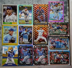 13 Royals 2024 Topps Baseball / 2024 Topps Holiday / 2023 Topps Baseball - Imagen 1 de 4