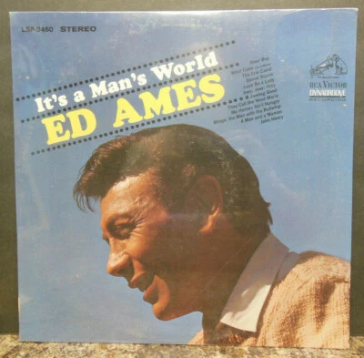SEALED! Ed Ames - It's A Mans World, 12" LP Mint (E)  - Image 1 of 2