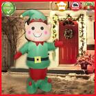 Inflatable Air Blown Up Elf Festive Atmosphere Cartoon Giant Elf Christmas Gift