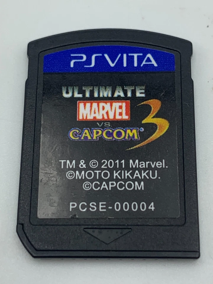 Ultimate Marvel vs Capcom 3 (Sony PS Vita, 2012) Cart Only | Tested & Working - Image 1 of 3