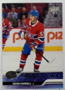 2023-24 Sean Farrell Upper Deck Series 1 Young Guns #234