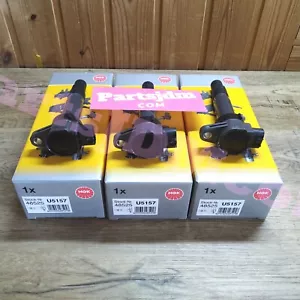 NGK Ignition Coils U5157 Fit SUZUKI JIMNY JB23W K6A Set of 3 HE21S F6A HN21S MF2 - Picture 1 of 19