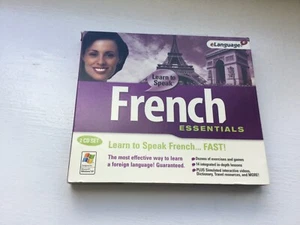 learn to speak French fast by “e language” 2 CD SET FOR MICROSOFT WINDOWS XP - Picture 1 of 5