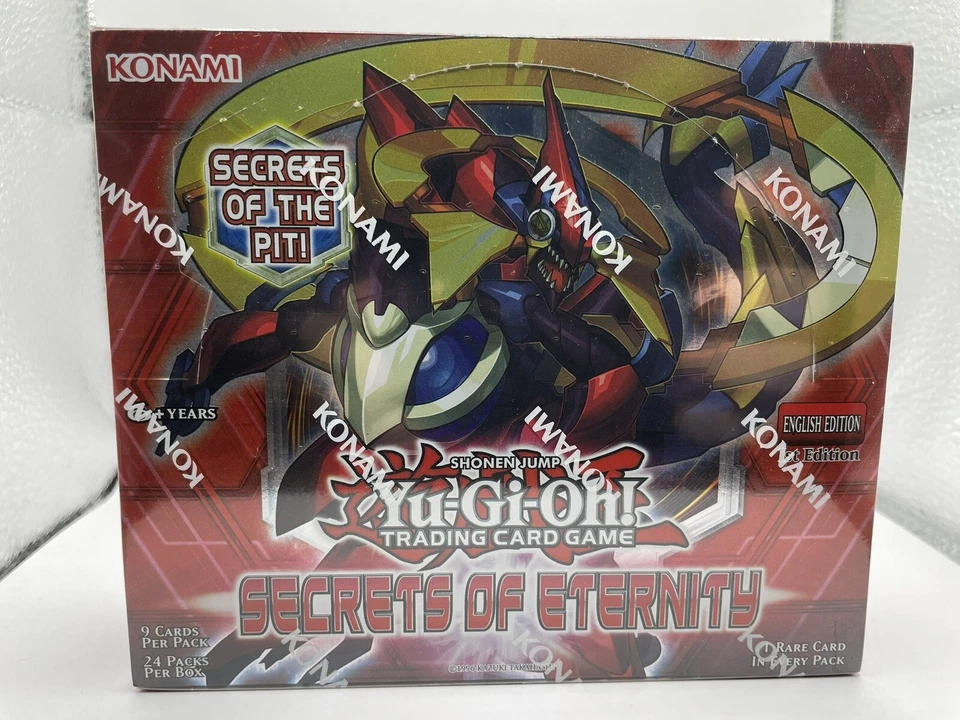 Yu-Gi-Oh Secrets Of Eternity 1st Edition Sealed Booster Box - Image 1 of 1