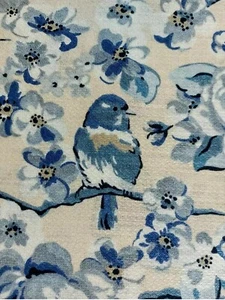 Size 12 New Cath kidston Beautiful Blue Bird Vintage Style Tea Dress - Picture 1 of 24