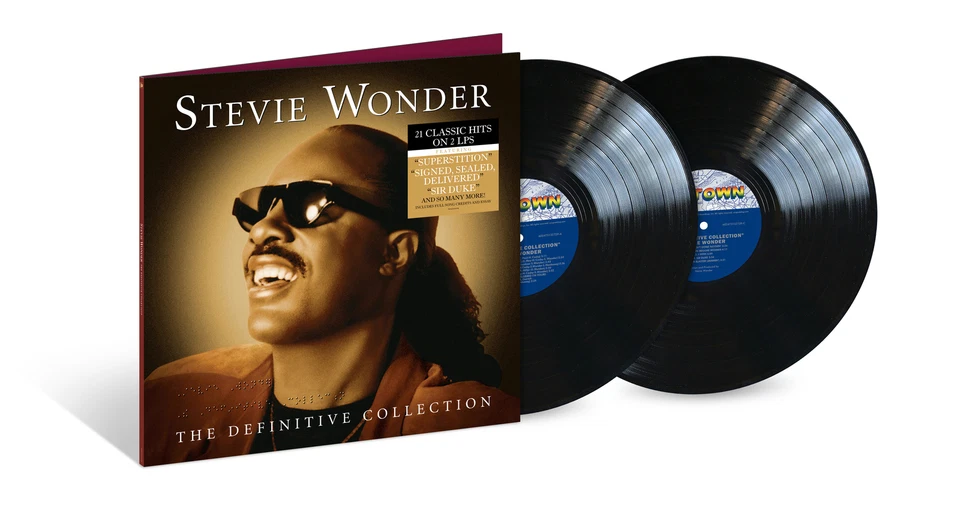 Stevie Wonder - The Definitive Collection [VINYL] - Image 1 of 1