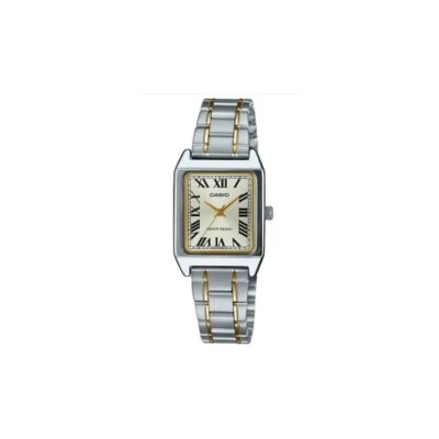 Orologio Casio Tank Donna LTP-V007SG-9BUDF con Quadrante Rettangolare Bicolor - Immagine 1 di 4