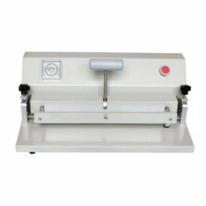 110V / 220V máquina de pliegue libro ranura de tapa dura máquina de prensado 50 mm DC-500C - Imagen 1 de 6