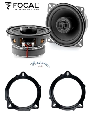 Focal Acx 100 Set 2 Arcas 10cm Para Tesla + Soportes Altavoces Coche Trasero - Imagen 1 de 4