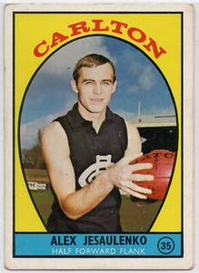 1968 AFL VFL SCANLENS (SERIES A) BULK SET LOT CARDS - PICK FROM DROP DOWN MENU