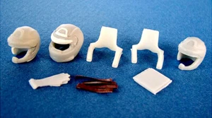 1/24 3 RALLY HELMETS ASSORT POLO DS-R for BELKITS TAMIYA AOSHIMA FUJIMI REVELL H - Imagen 1 de 1