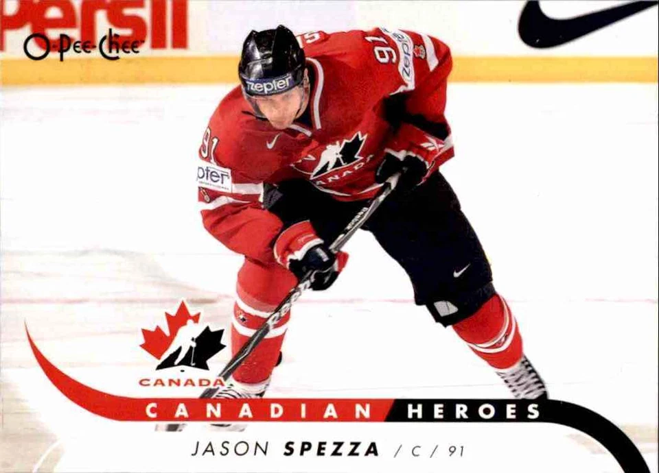 2009-10 O-Pee-Chee Canadian Heroes Jason Spezza #CB-JS - Image 1 of 2