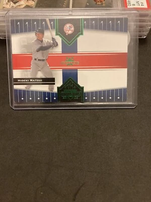 HIDEKI MATSUI Yankees 2005 Donruss Champions #192 Green Impressions/25 Foto 1 de 3
