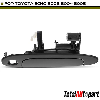 Manija de puerta exterior negra para Toyota Echo 2003 2004 2005 lado del pasajero delantero Foto 1 de 4