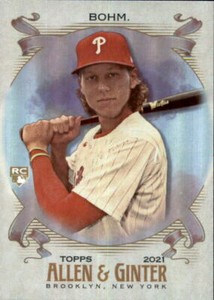 2021 Topps Allen and Ginter Baseball Silver Hot Box Parallel - Pick Your Cards