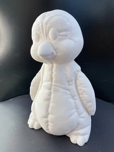 Softy Penguin 9" Ceramic Bisque, Ready to Paint - Picture 1 of 3