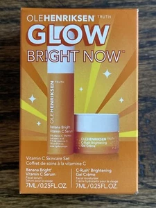 Ole HENRIKSEN Banana Bright Vitamin C Serum & C Rush Brightening Gel Creme DUO - Picture 1 of 7