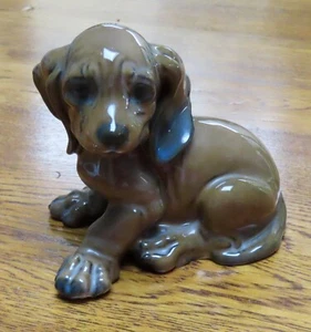ROSENTHAL PORCELAIN DACHSHUND PUPPY #1909 FIGURINE BY G. KRUH GERMANY - Picture 1 of 5