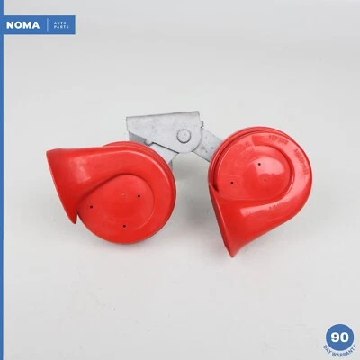 03-06 Jaguar XK8 XKR X100 Juego de señales de sonido bocina de tono alto y bajo delantero CGL OEM Foto 1 de 4