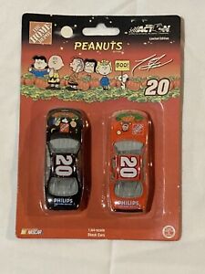 Tony Stewart 1:64 2 Cars Home Depot Limited Edition Peanuts!