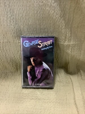 George Strait Holding My Own Album Cassette MCA 1992 STILL SEALED - Image 1 of 3