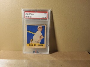 1948 Leaf Bob Dillinger PSA 3