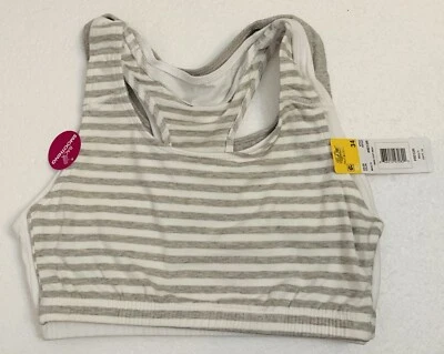 Sujetador deportivo Fruit of the Loom talla 34 para mujer espalda deportiva de algodón paquete de 3 estilo 9012 Foto 1 de 4