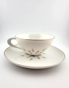Vintage Petite Bouquet Teacup & Saucer Japan Fine China - Picture 1 of 8