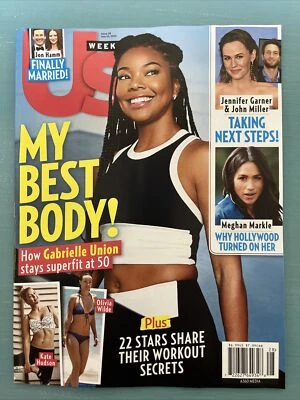 Us Weekly Magazine 10 July 2023 My Best Body! How Gabrielle Stays Superfit at 50 - Image 1 of 4