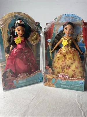 Disney Elena of Avalor Royal & Navidad Gown Dolls Hasbro Lot – Damaged Boxes - Image 1 of 4