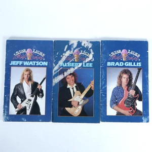 Albert Lee Jeff Watson Brad Gillis Star Licks Master Series Books only Lot of 3 - Picture 1 of 2