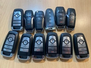 (12) OEM Ford Smart Key Clicker Lot F150 Remote Truck Flip Push Button Fob - Picture 1 of 7