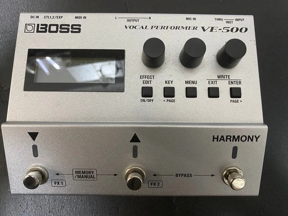 boss ve-500 efetor vocal operação confirmada usado - Imagem 1 de 1