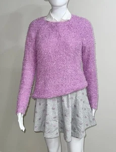 NWT Gymboree Sparkle Purple Glitter Sweater & Skirt for Big Girl Size XL (14) - Picture 1 of 5