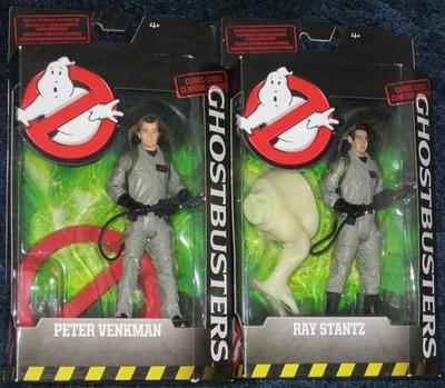 Figura de acción clásica Ghostbusters Peter Venkman & Ray Stanz 6" Mattel 2016 NUEVA Foto 1 de 4