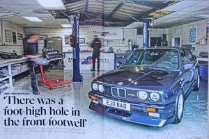 Original CC 2023 extracted mag article: BMW E30 M3 88 EDITION Epic Restoration - Picture 1 of 2