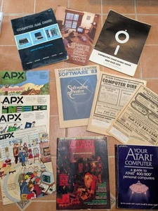 1980s Atari Computer Library: Book, Catalogs, Magazines - Picture 1 of 14