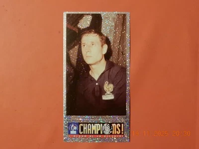 IMAGE PANINI CHAMPIONS 98  ALBUM DE LA VICTOIRE  FOOT FRANCE 1998 BRILLANT N°150 - Photo 1/2