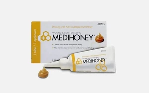Apósito en gel MediHoney para heridas y quemaduras - Tubo de miel de grado médico de 1,5 oz/44 ml - Imagen 1 de 4