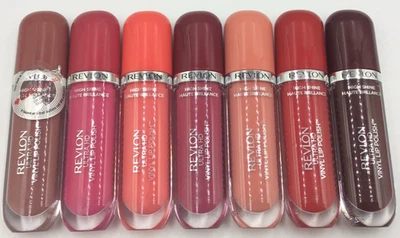 REVLON Ultra HD Vinyl Lip Polish, Liquid Lipstick, HUGE LOT, Assorted Colors - Image 1 of 2