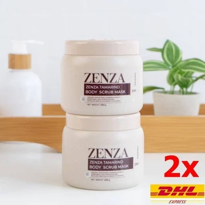 2x MASCARILLA EXFOLIANTE CORPORAL ZENZA concentrada para restaurar piel dañada opaca radiante Foto 1 de 4