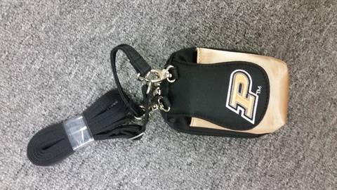 Purdue Boilermakers Purse Plus Touch Phone  ID Wallet Charm 14 Gift Bag Compact Cover